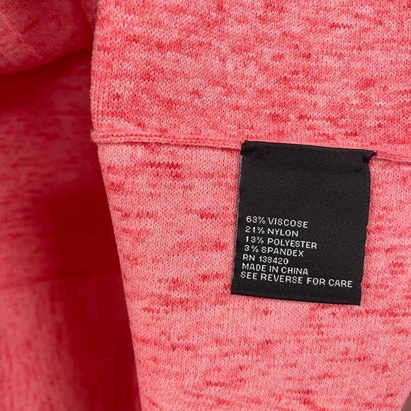 Carlisle Collection Peplum Hem Fringe Trim Pink Zip Up Front Jacket Small - Picture 6 of 7